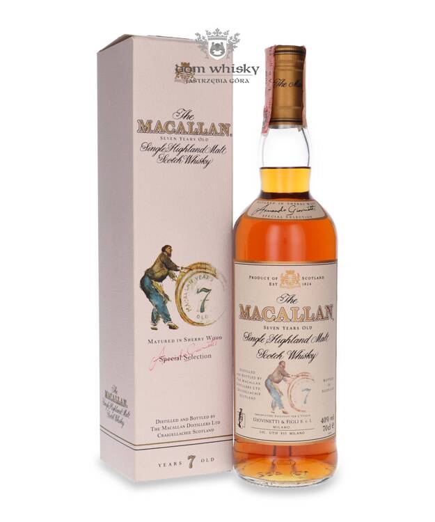 Macallan 7-letni Armando Giovinetti /40%/0,7l