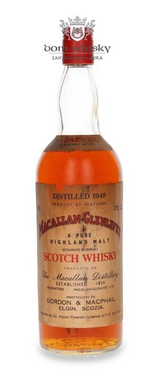 Macallan-Glenlivet 25-letni (Distilled 1948) /43% /0,75l