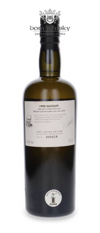 Macduff 1990 (Bottled 2009) Fino Sherry Cask, Samaroli Coilltean / 45% / 0,7l