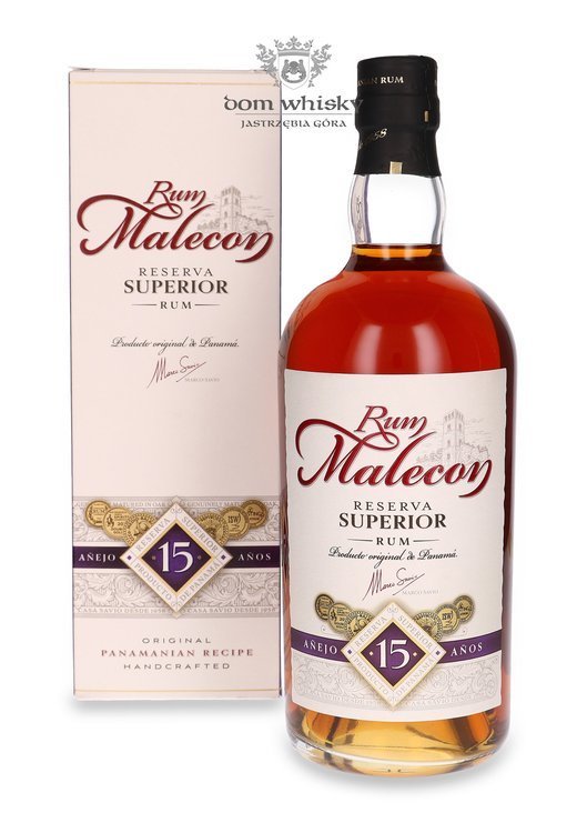 Malecon 15-letni Rum Reserva Superior Anejo /Panama/ 40% / 0,7l