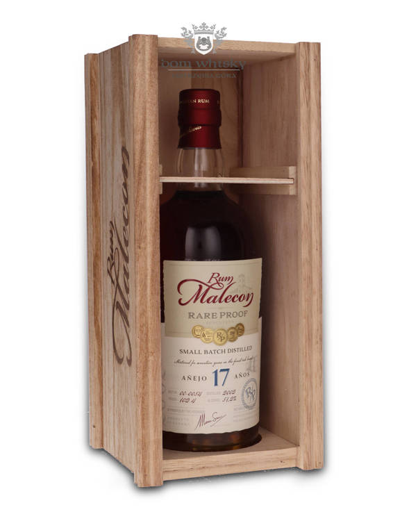 Malecon 17-letni Rum Rare Proof Anejo 2002 / 51,2% / 0,7l