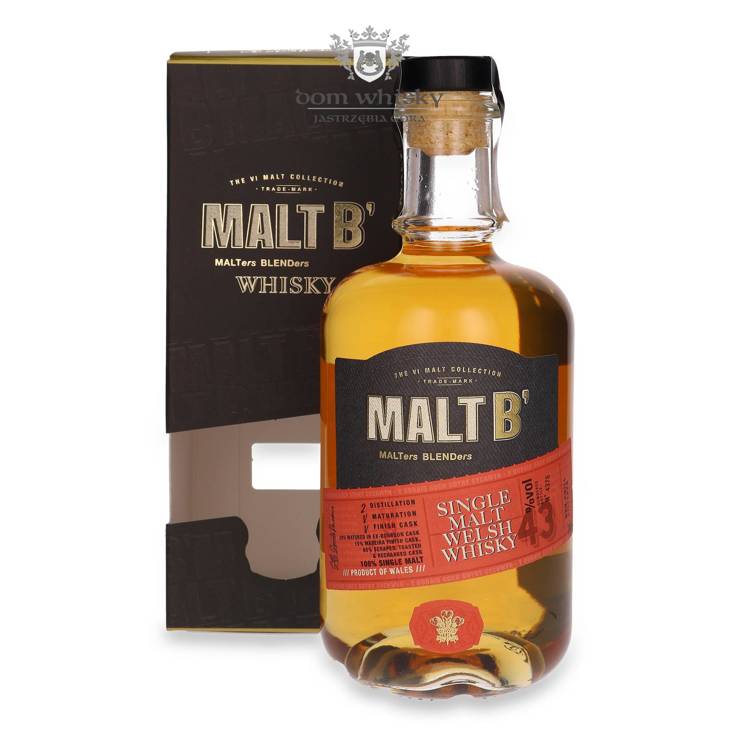 Malt B' Single Malt Walsh Whisky / 43%/ 0,7l