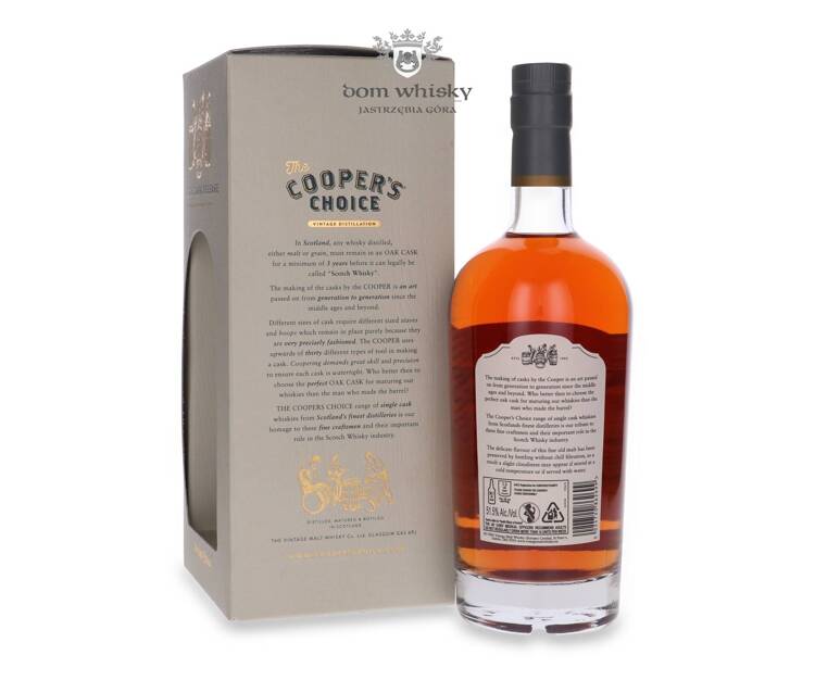 Mannochmore 11-letni (D.2011, B.2023) Port Wood Finish The Cooper’s Choice /51,5%/ 0,7l