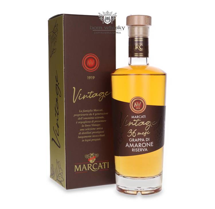 Marcati Vintage Grappa Di Amarone Riserva / 40% / 0,7l