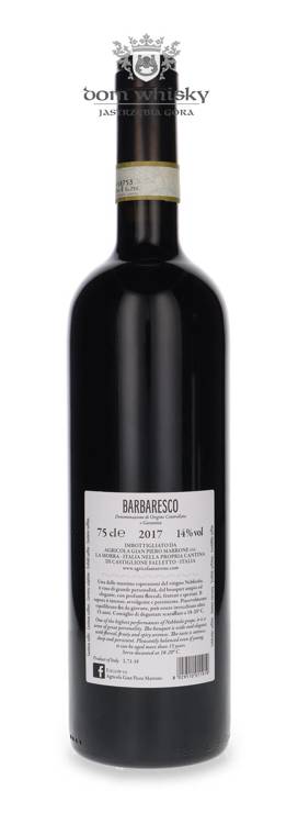 Marrone Barbaresco 2017 /14%/ 0,75l