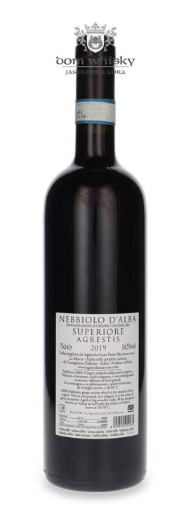 Marrone Nebbiolo D'alba 2019 /14,4%/ 0,75l