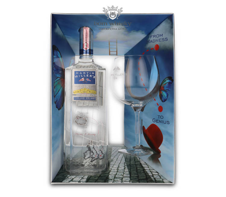 Martin Miller's Arctic Clarity Gin + Copa Glass / 40% / 0,7l