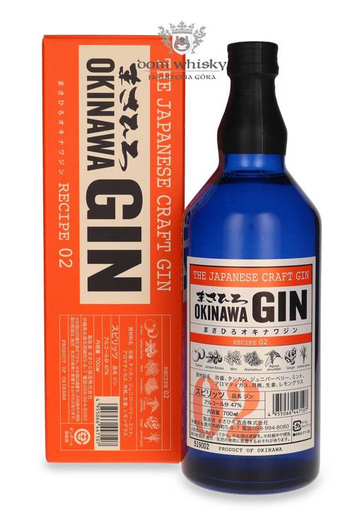 Masahiro Okinawa Recipe 02 Japanese Gin / 47%/ 0,7l 