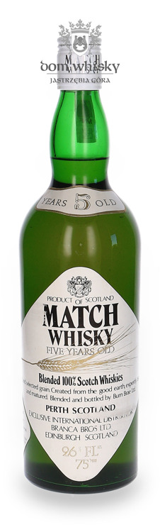 Match Whisky, 5-letni / 43% / 0,75l