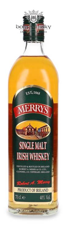 Merry's Single Malt Irish Whiskey / 40% / 0,7l