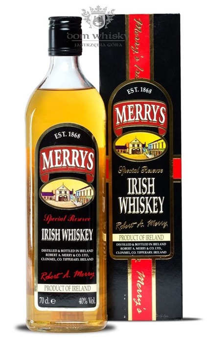 Merry's Special Reserve Irish Whiskey / 40% / 0,7l