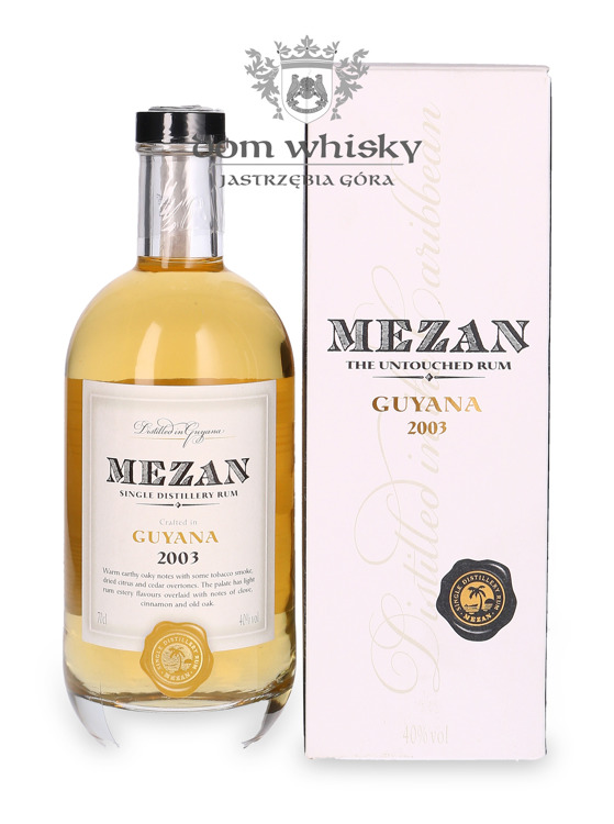 Mezan Single Distillery Rum Guyana 2003 / 40% / 0,7l