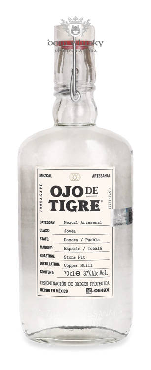 Mezcal Artesanal Ojo De Tigre / 37% / 0,7l