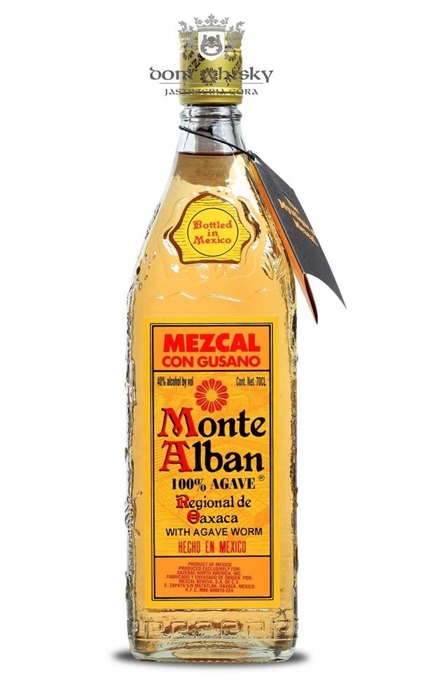 Mezcal Monte Alban Con Gusano / 40% / 0,7l