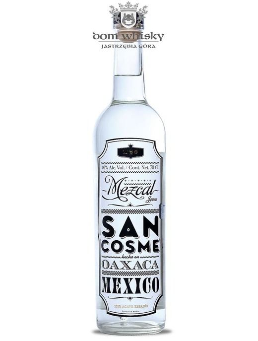 Mezcal San Cosme Oaxaca Mexico Blanco 100% Agave / 40% / 0,7l