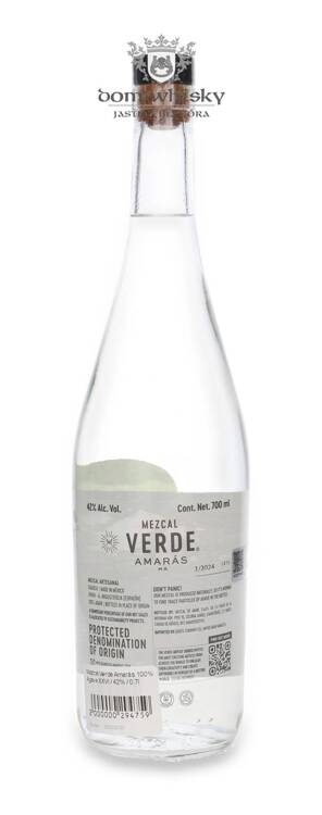 Mezcal Verde Amarás 100% Agave XXVI / 42% / 0,7l