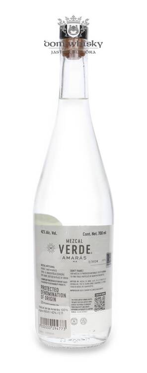 Mezcal Verde Amarás 100% Agave XXVIII / 42% / 0,7l