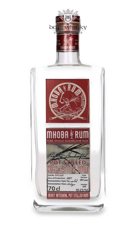 Mhoba Pot Stilled High Ester Rum / 65,2% / 0,7l