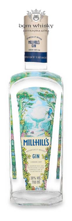 Millhill's London Dry Gin / 38% / 0,7l