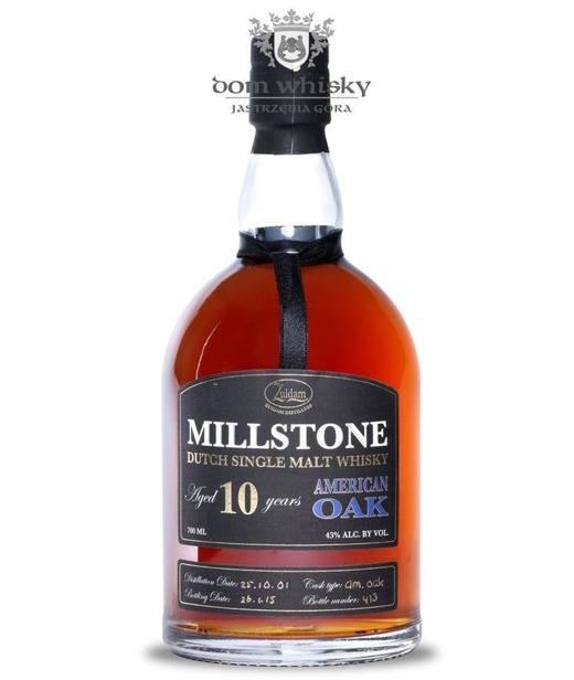 Millstone 10-letni (D.2001, B.2015) American Oak / 43%/ 0,7l