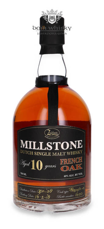 Millstone 10-letni (D.2008, B.2018) French Oak / 40% / 0,7l