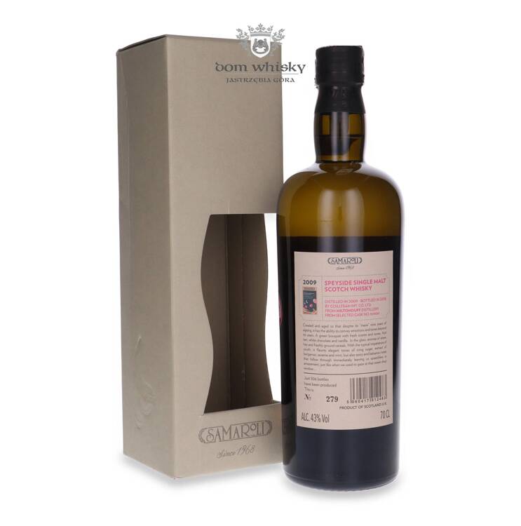 Miltonduff 2009 (Bottled 2018) Samaroli / 43% / 0,7l