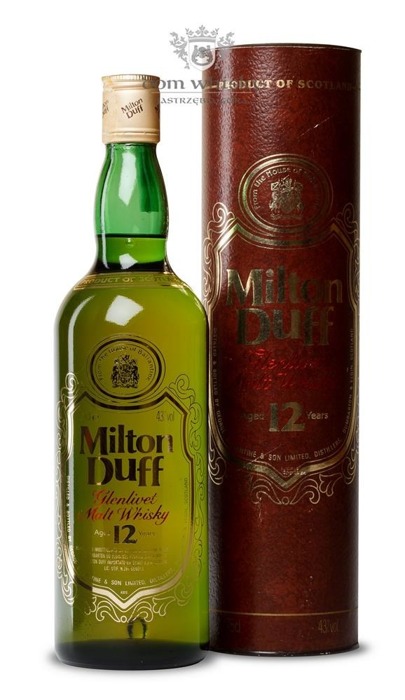 Miltonduff-Glenlivet 12-letni (Bottled 1980s) / 43%/ 0,75l