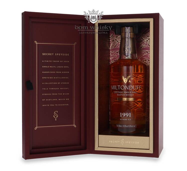 Miltonduff Vintage 1991, 32-letni Secret Speyside Collection/ 43,8% 0,7l