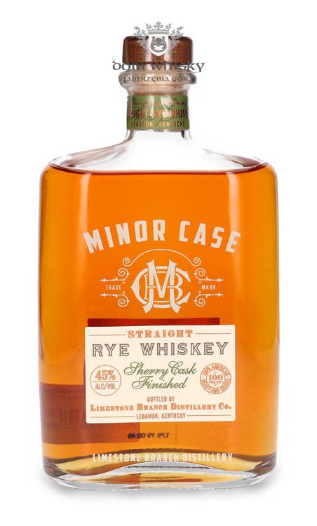 Minor Case Rye Whiskey Sherry Cask Finished / 45%/ 0,7l