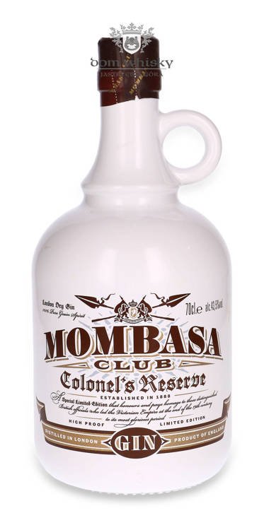 Mombasa Club Colonels Reserve London Dry Gin / 43,5% / 0,7l