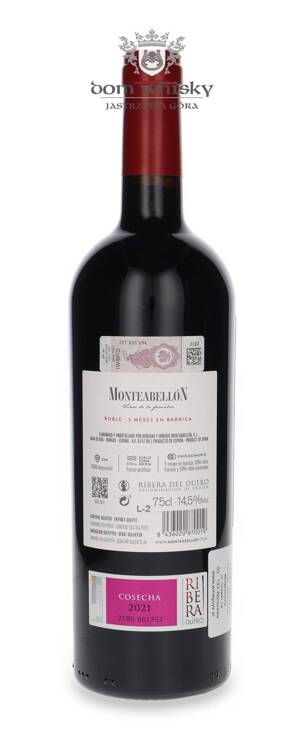 Monteabellon 5 Meses en Barrica 2021 Tempranillo Ribera del Duero / 14,5%/ 0,75l