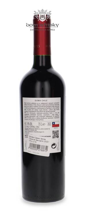 Montes Classic Series Cabernet Sauvignon 2022 / 14% / 0,75l