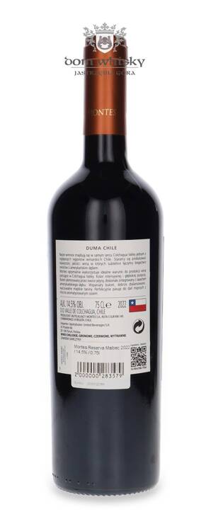 Montes Reserva Malbec 2022 / 14,5% / 0,75l