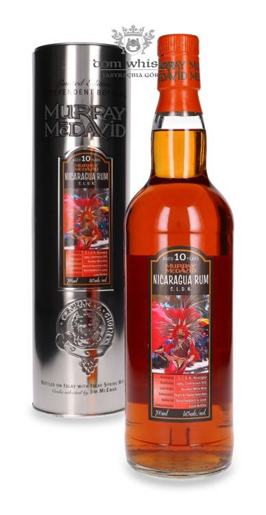 Murray McDavid Nicaragua 10-letni Rum (Nicaragua) / 46% / 0,7l