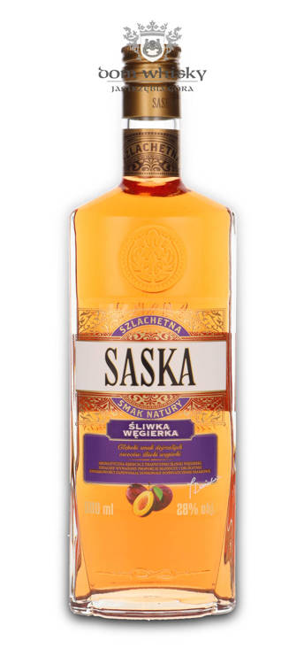 Nalewka Saska Śliwka Węgierka / 28% / 0,5l