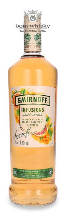 Nalewka Smirnoff Infusions Orange, Grapefruit & Bitters / 23% / 1,0l