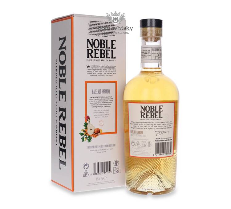 Noble Rebel Hazelnut Harmony Blended Malt / 46%/ 0,7l