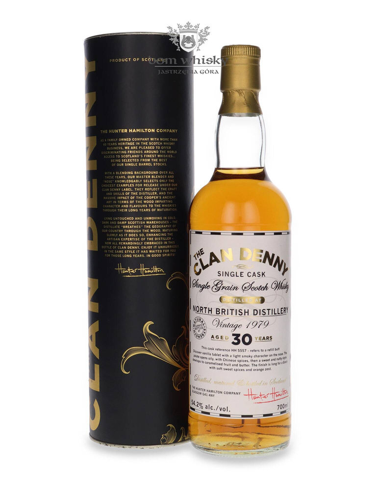 North British 1979 Vintage, 30-letni The Clan Denny / 54,2% / 0,7l