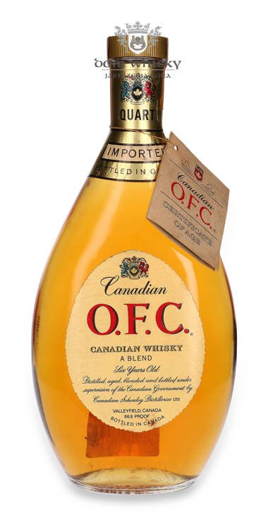 O.F.C. (Original Fine Canadian) 1966 Vintage, 6-letni /43,4%/ One Quart		