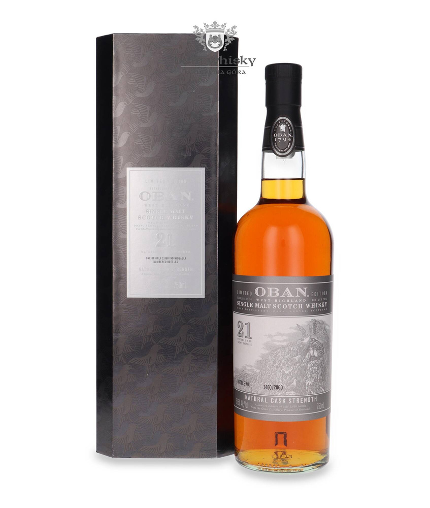 Oban 21-letni (2013 Release) Cask Strength / 58,5%/ 0,75l