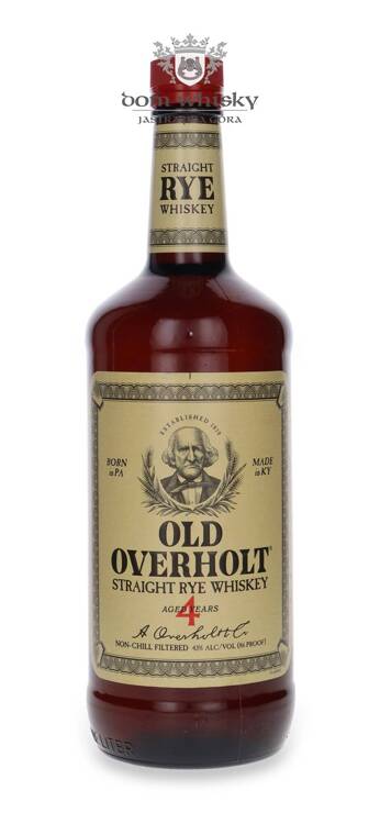 Old Overholt 4-letni Straight Rye Whiskey / 43%/ 1,0l