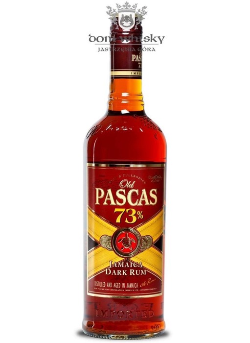 Old Pascas Dark Rum 73 (Jamaica) / 73% / 0,7l