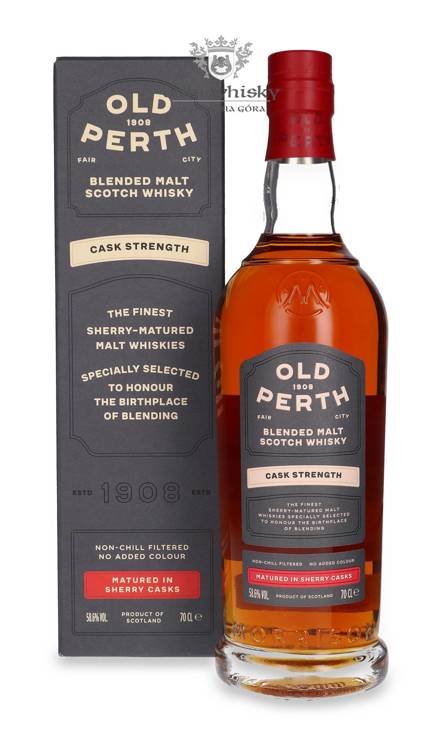 Old Perth Blended Malt Cask Strength, Matured in Sherry Casks / 58,6%/ 0,7l 	