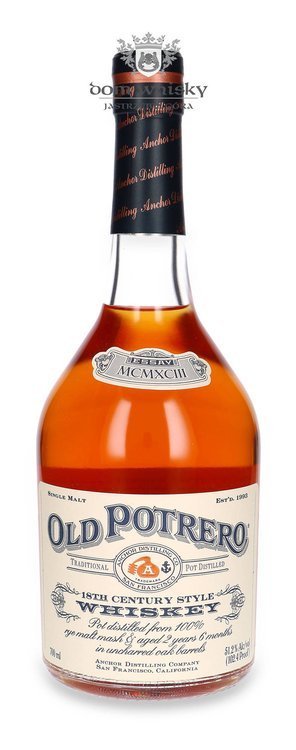 Old Potrero 18th Century Style Rye Whiskey / 51,2%/ 0,7l