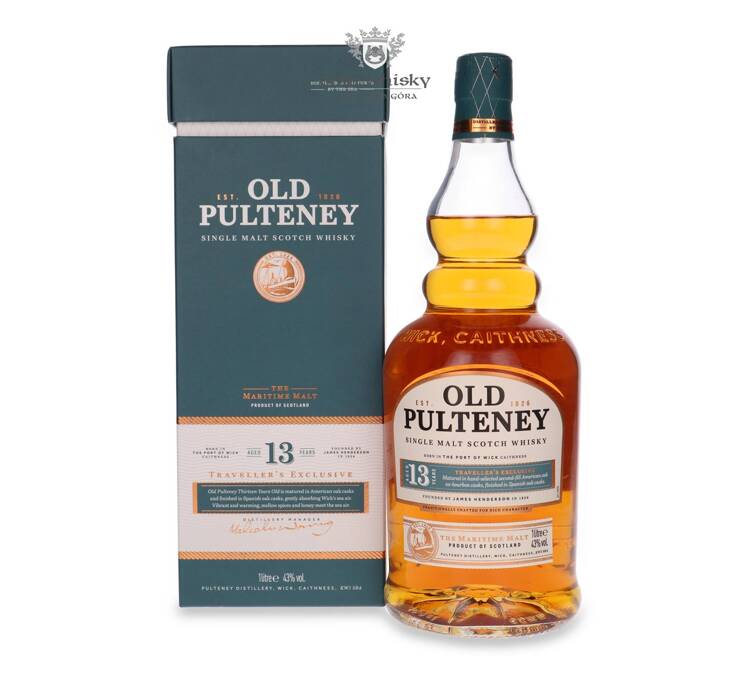 Old Pulteney 13-letni Traveller's Exclusive / 43% / 1,0l