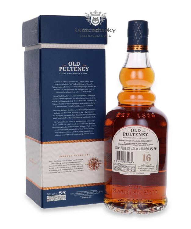 Old Pulteney 16-letni / 43% / 0,7l