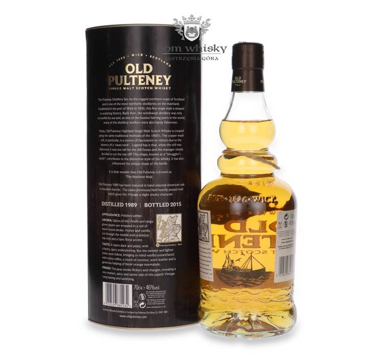 Old Pulteney 1989 (Bottled 2015) /46%/0,7l