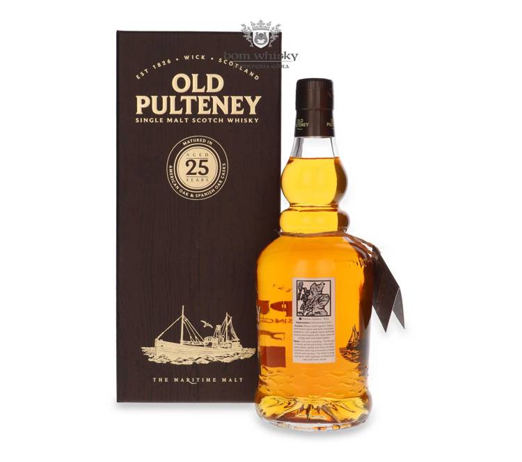 Old Pulteney 25-letni Bottled 2018 /uszkodzone opakowanie / 46%/ 0,7l