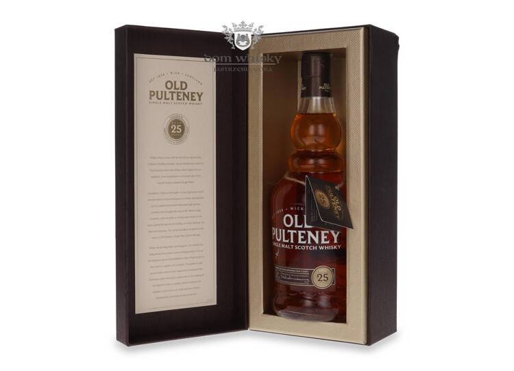 Old Pulteney 25-letni Bottled 2018 /uszkodzone opakowanie / 46%/ 0,7l