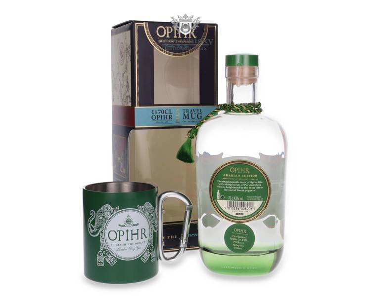 Opihr Exotic Citrus Arabian Edition + travel Mug / 43%/ 0,7l